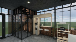 Design, manufacture and installation of office: Tech Start Up APS Office office, Khon Kaen